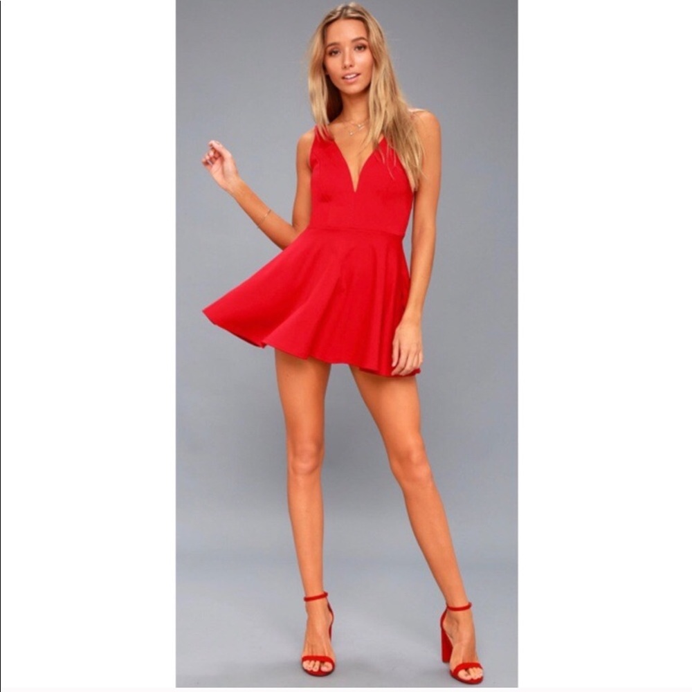 lulus "I feel good" skort